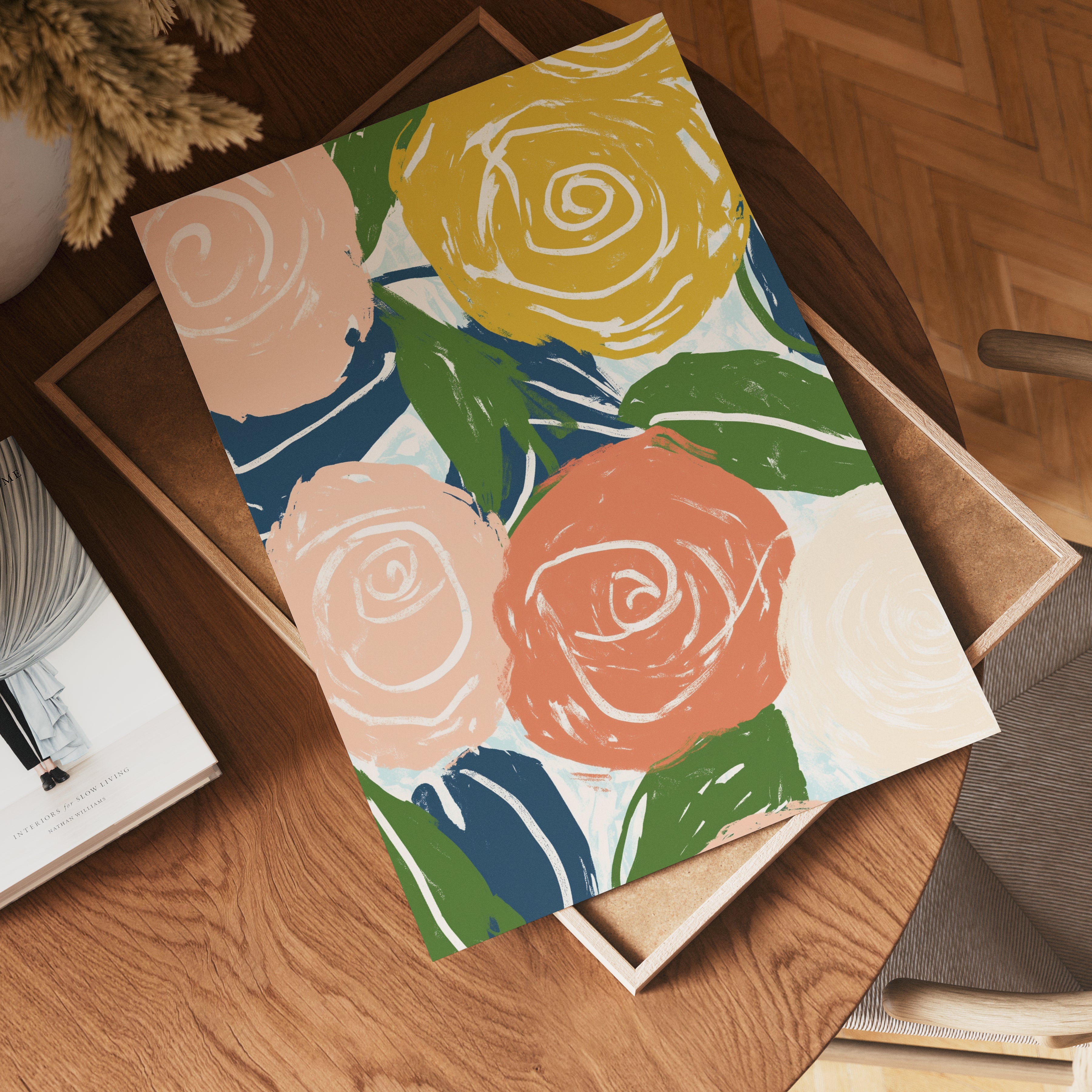 Floral Harmony Poster