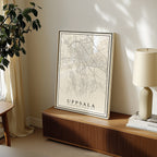 Uppsala Karta Poster