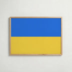 Ukraine National Flag Poster affisch – köp poster online – Bozetto väggdekoration