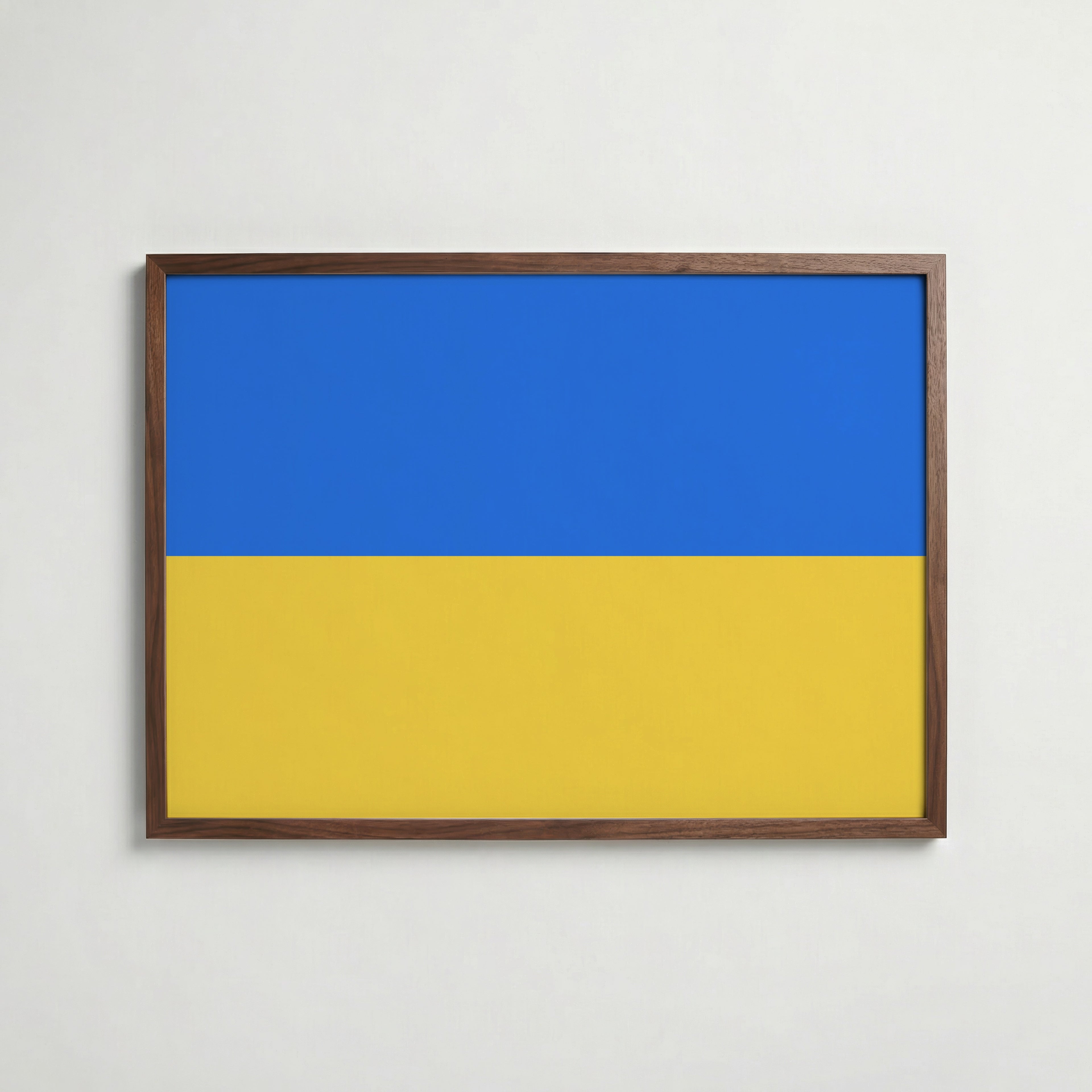 Ukraine National Flag Poster – poster väggdekoration inredning – Affischer hos Bozetto