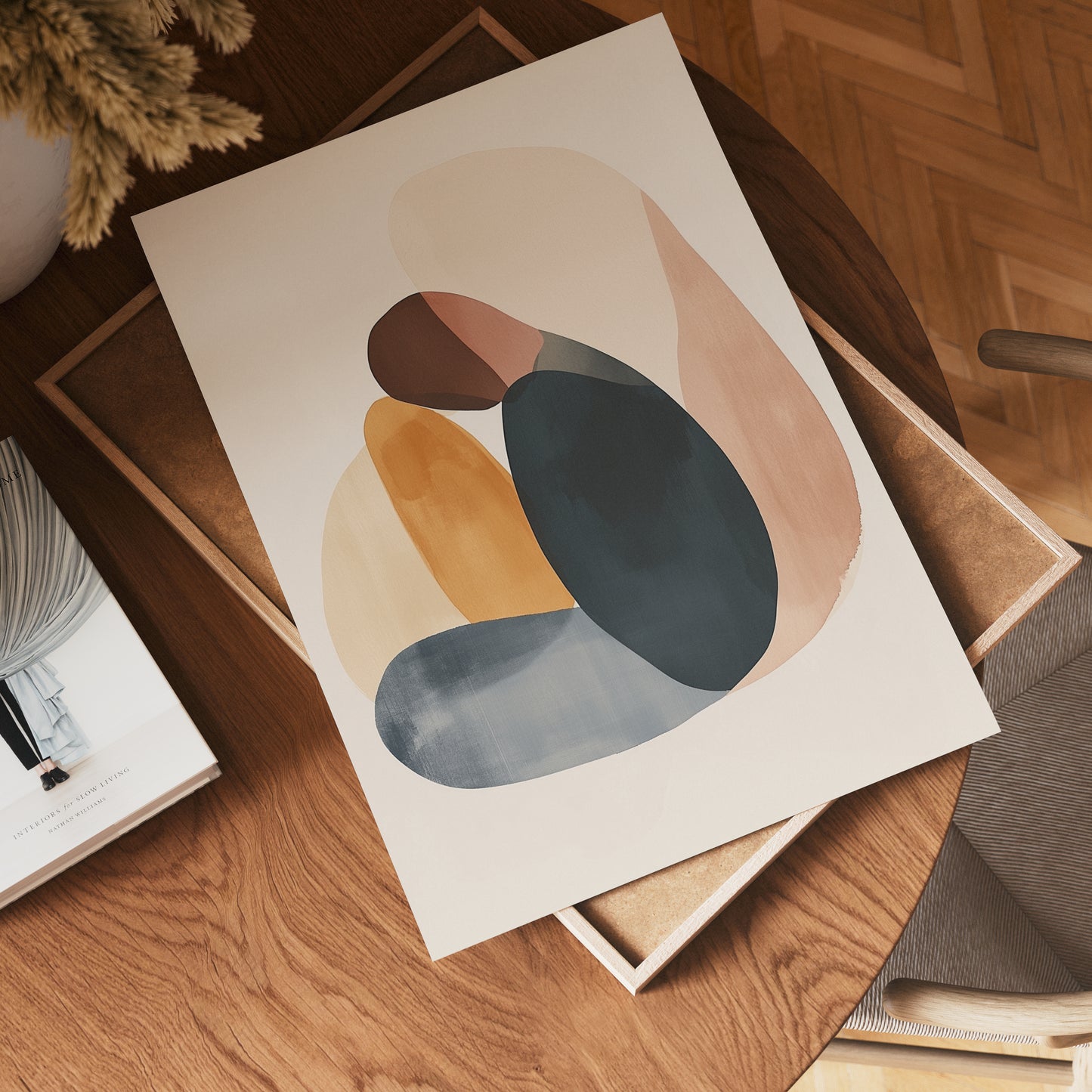 Abstract Embrace Poster