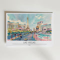 Las Vegas Cityscape Poster