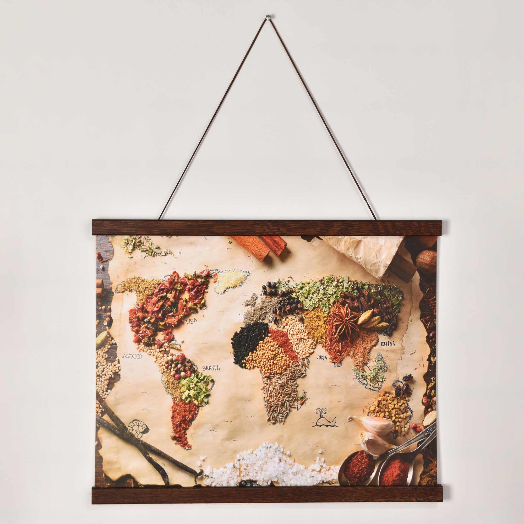 Posterhängare Valnöt med magnet