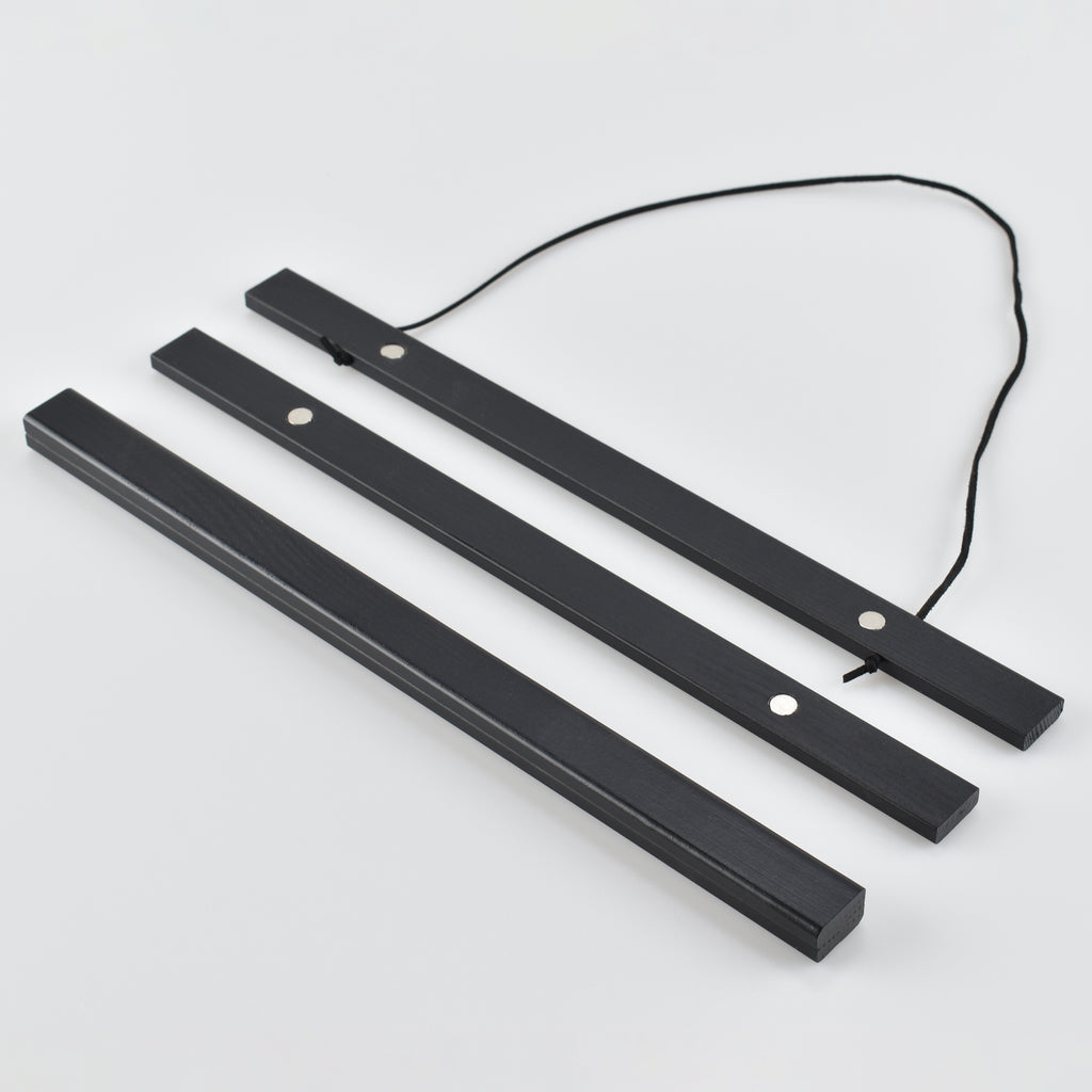 Posterhängare Svart Ek med magnet