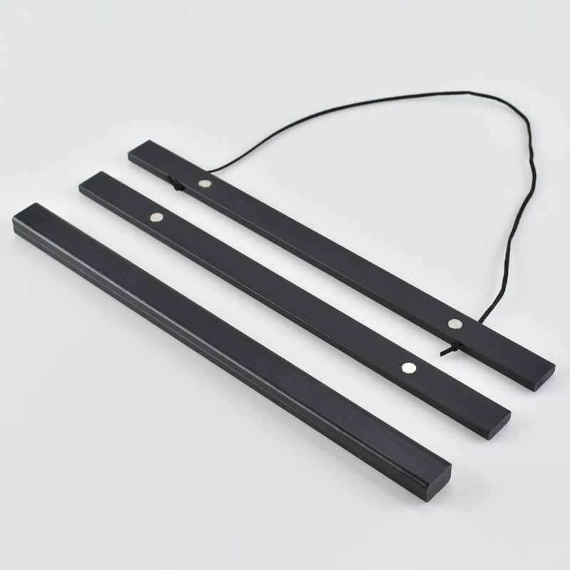 Posterhängare Svart Ek med magnet