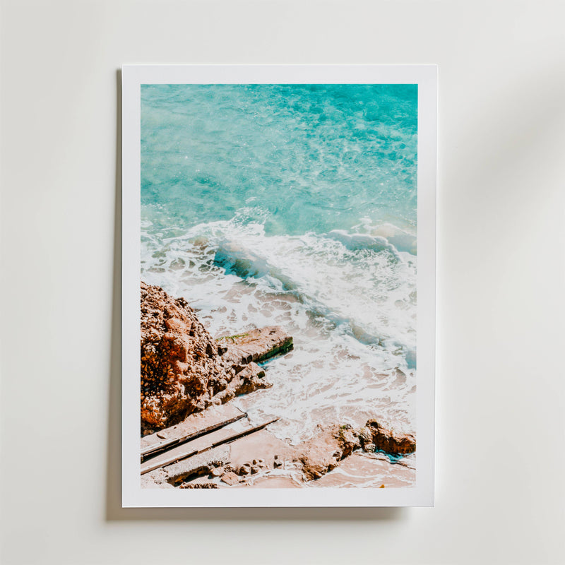 Coastal Steps Poster