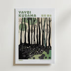 Yayoi Kusama Whispering Forest Poster