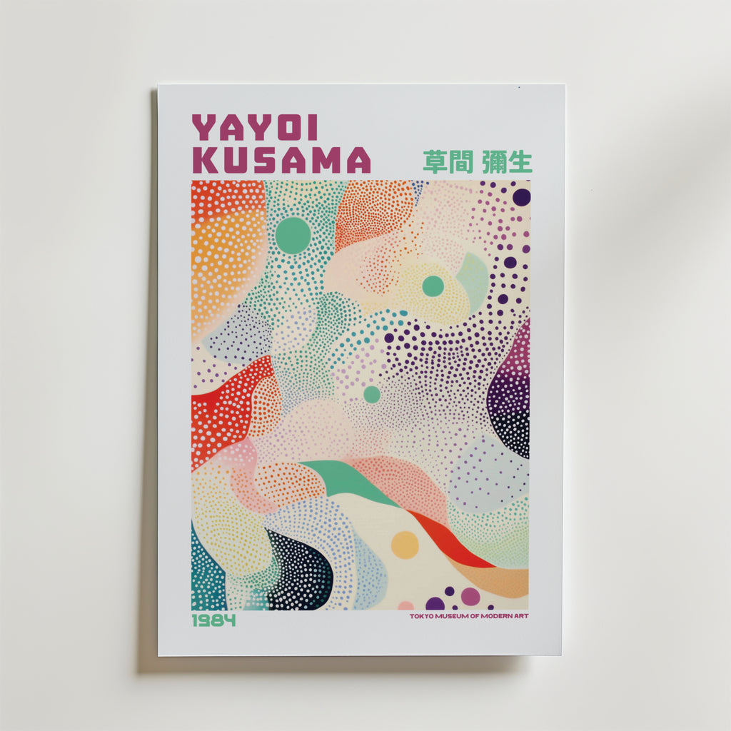 Yayoi Kusama Dreaming Constellations No.2 Poster