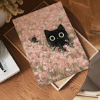 Hidden Blossom Cat Poster