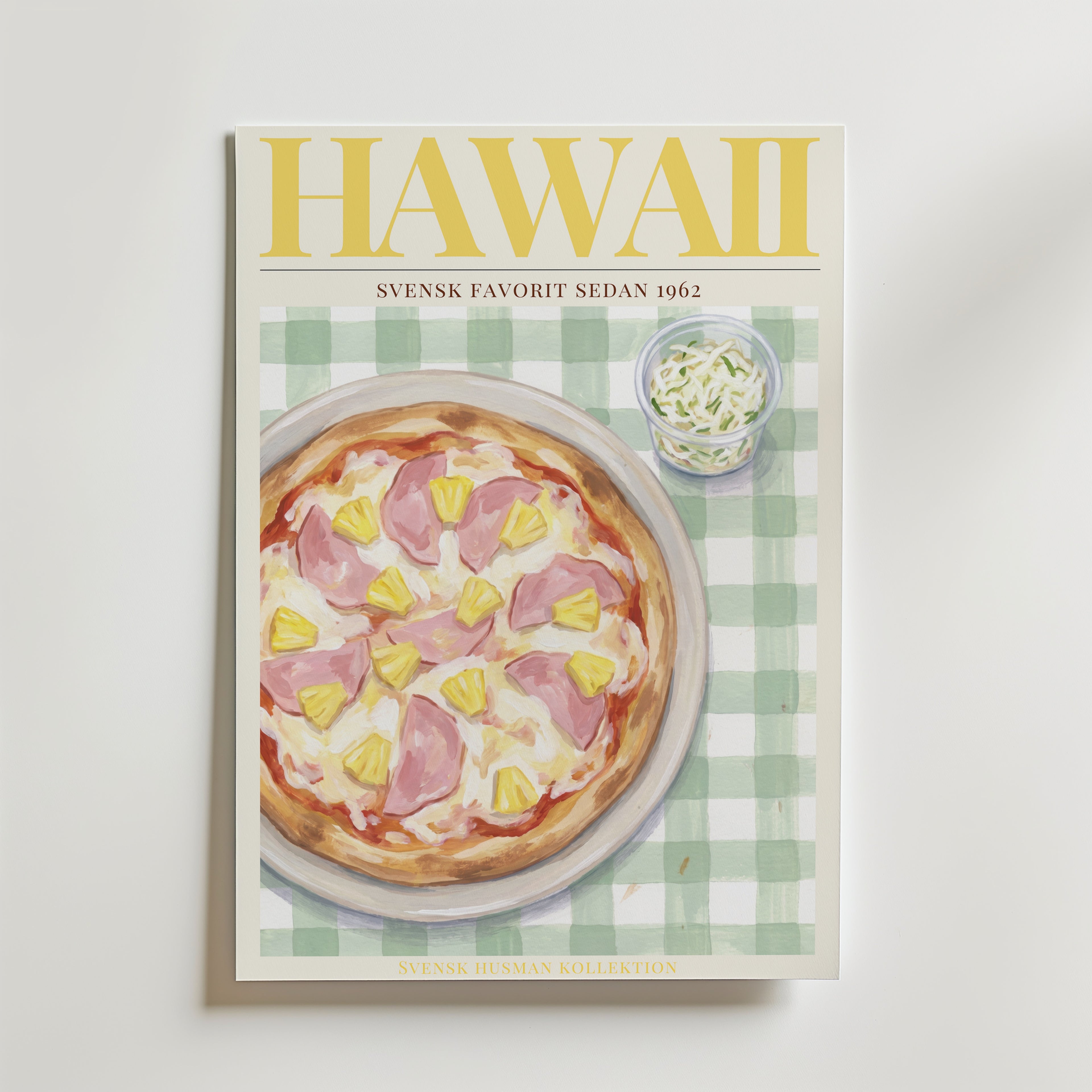 Hawaii Poster affisch – poster till väggdekoration – köp online hos Bozetto
