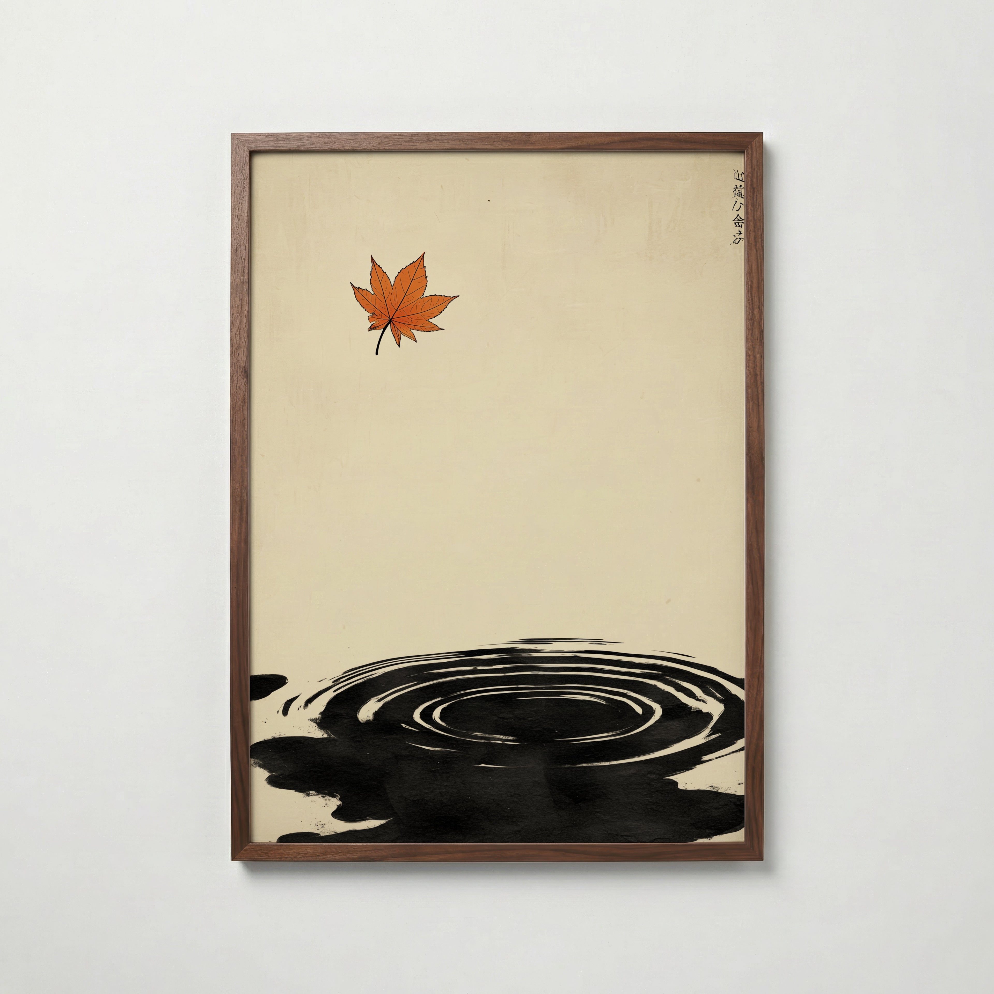 Ephemeral Leaf Poster