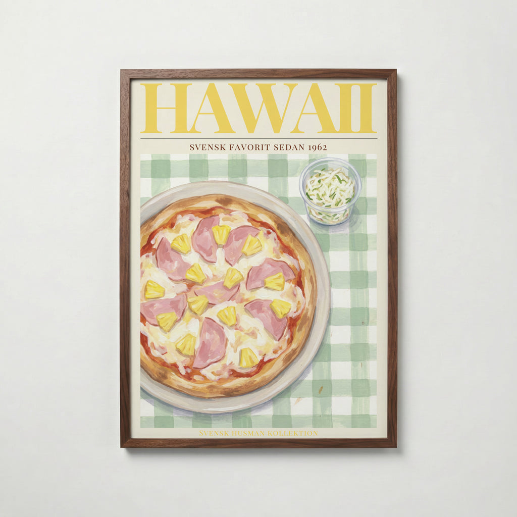 Hawaii Poster – modern väggdekoration – köp poster online Bozetto