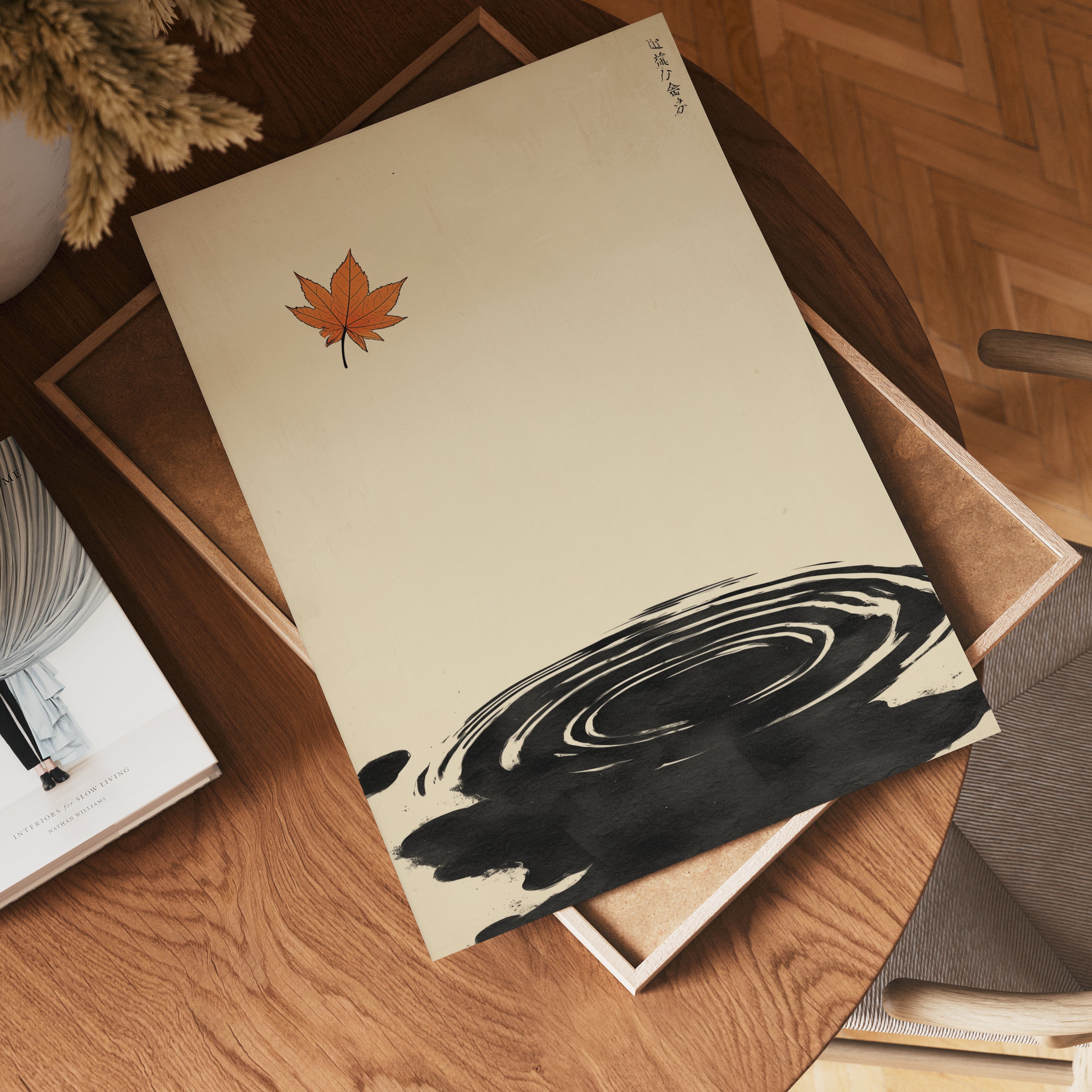 Ephemeral Leaf Poster