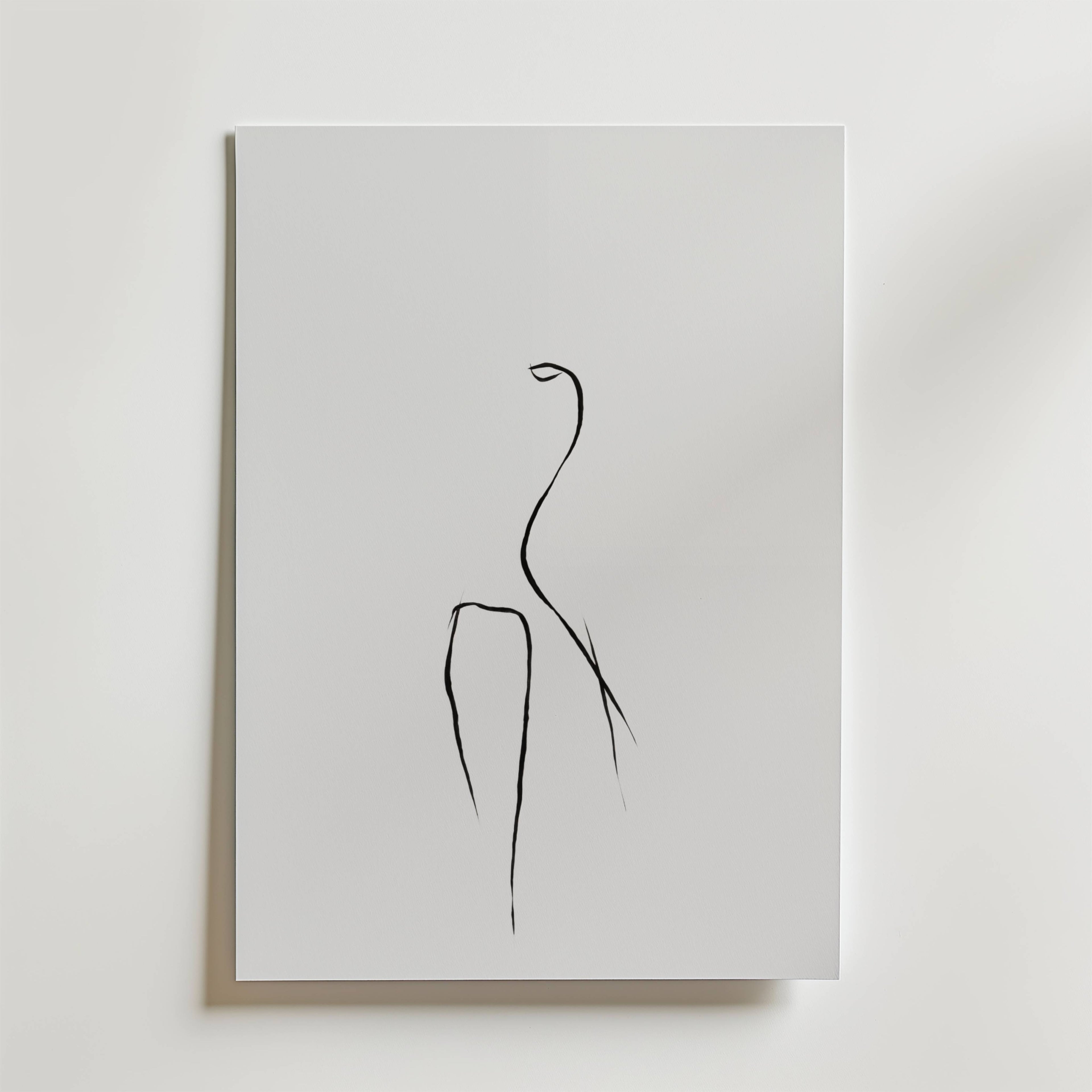 Graceful Line Poster