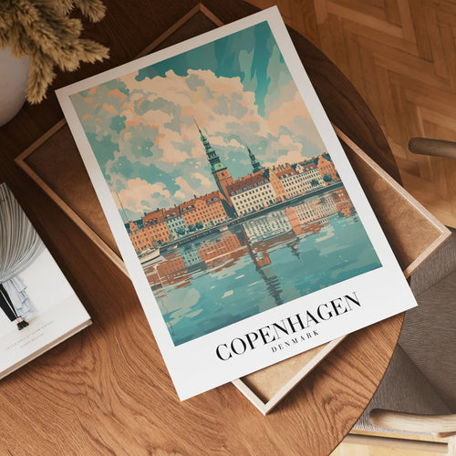 Reflections Of Copenhagen – affisch med stilfullt motiv från Bozetto i hög kvalitet