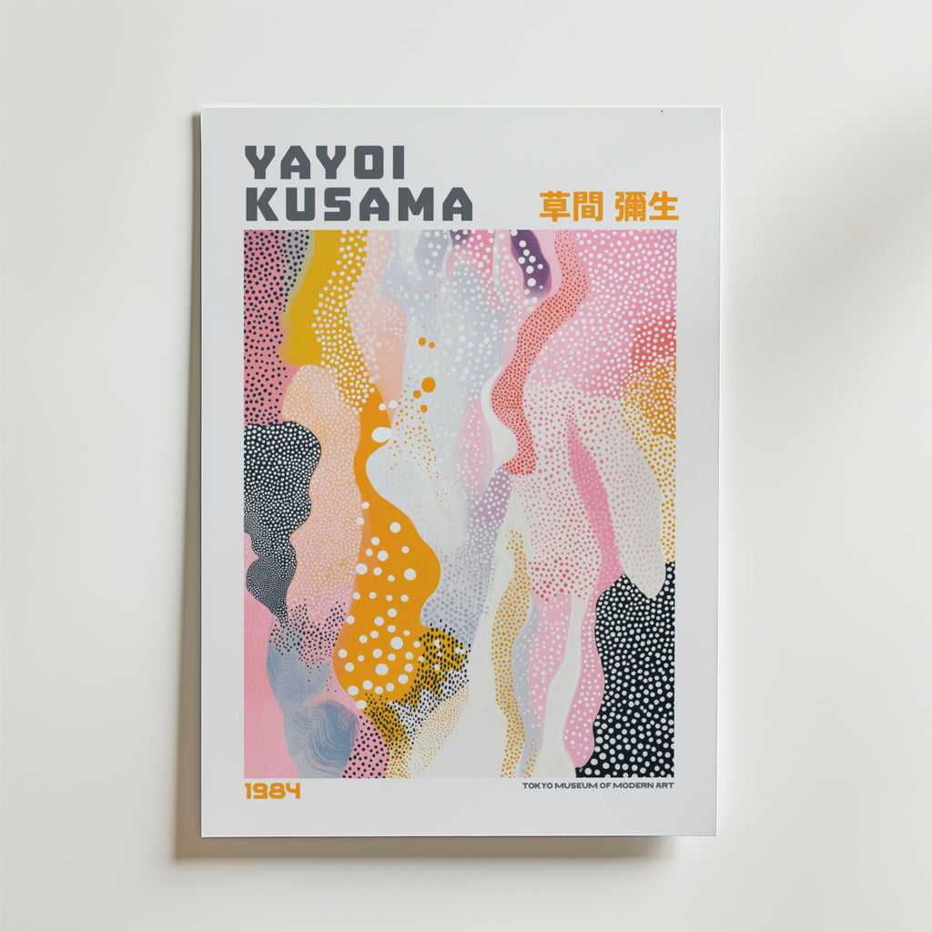 Yayoi Kusama Flowing Mirage Poster