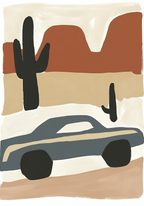 Retro Roadtrip Poster