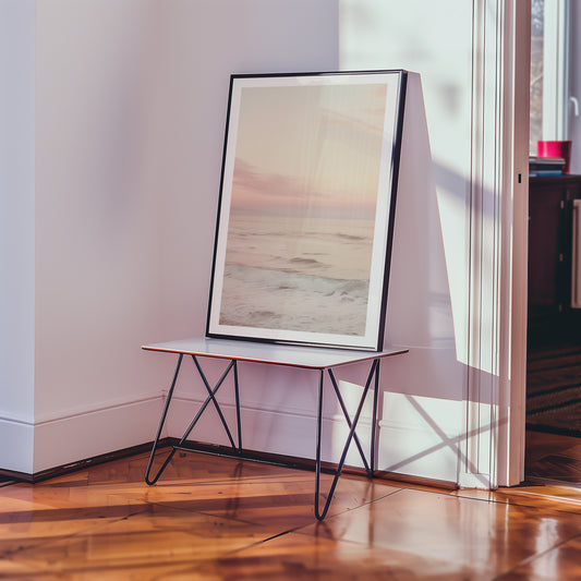 Soft Pastel Shore Poster