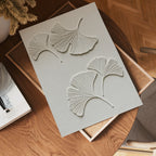 Ginkgo Leaf Textured Poster