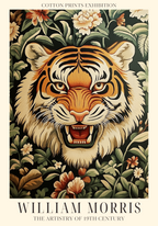 Tiger Bloom William Morris Poster
