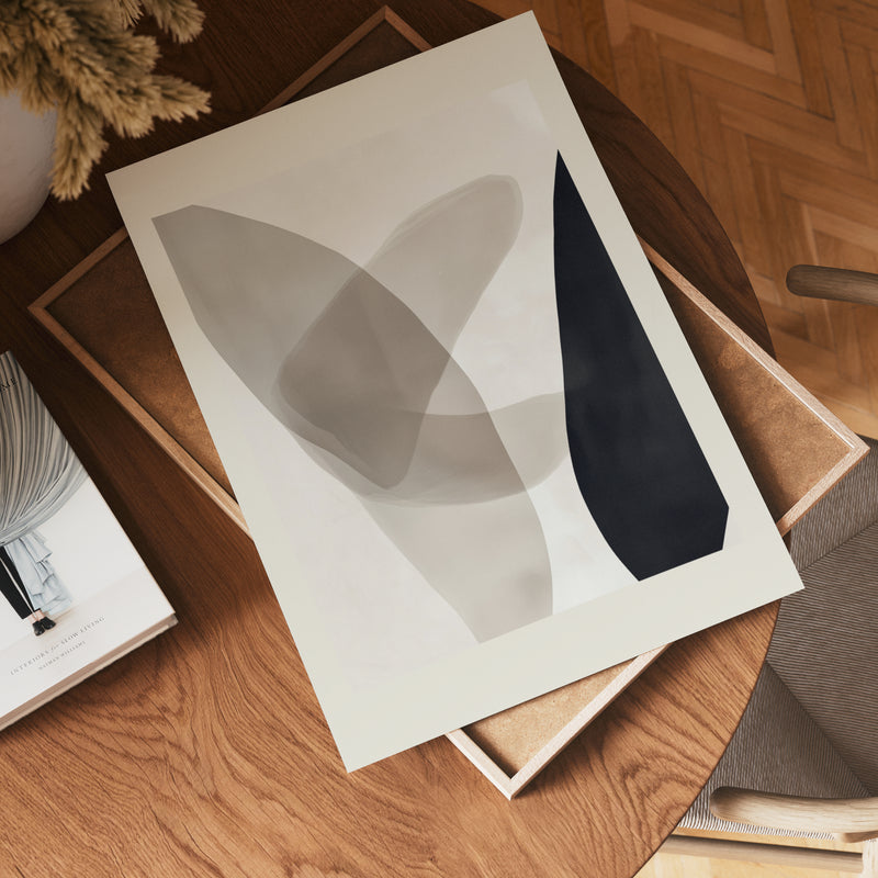 Abstract Flow Poster