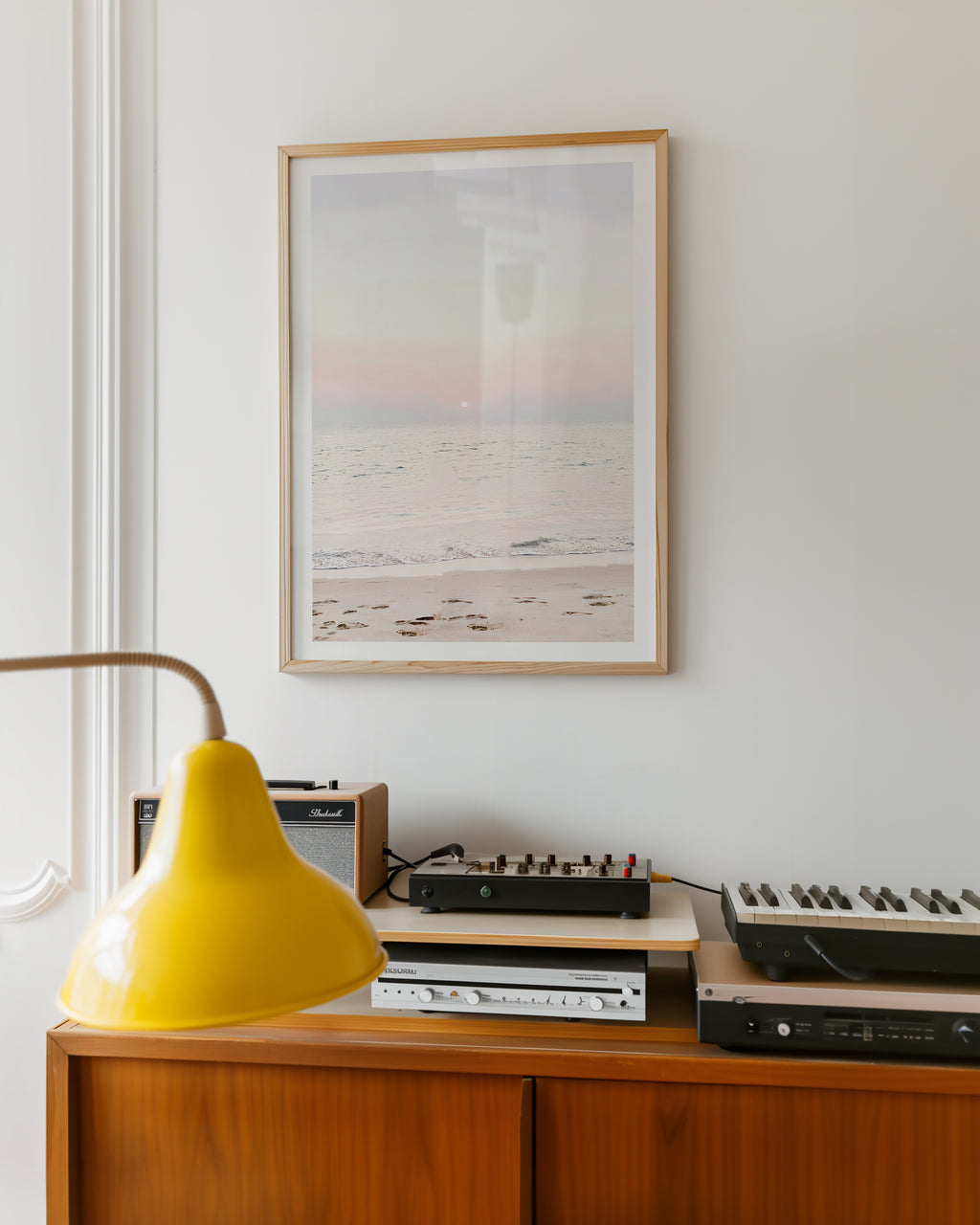 Pastel Horizon Sunset Poster