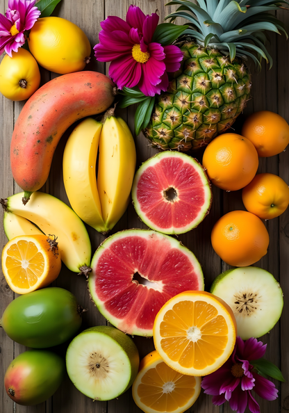 Tropical Feast No.2 Poster