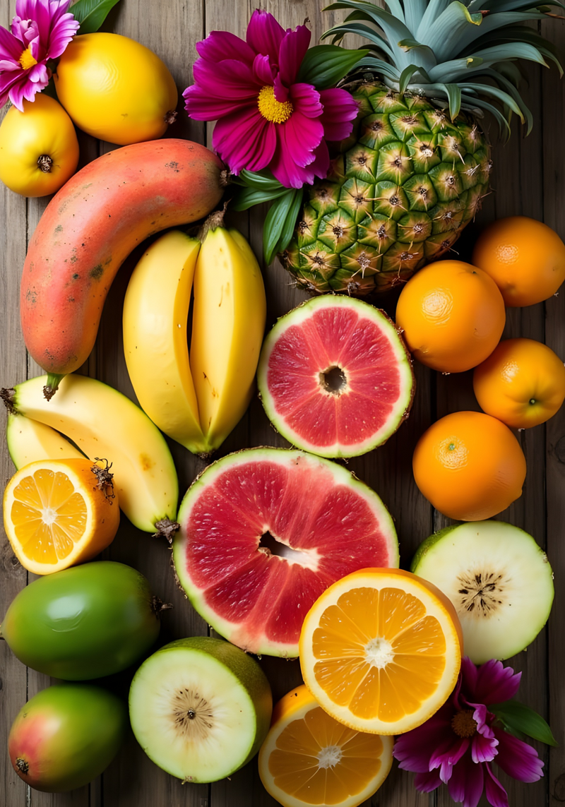 Tropical Feast No.2 Poster