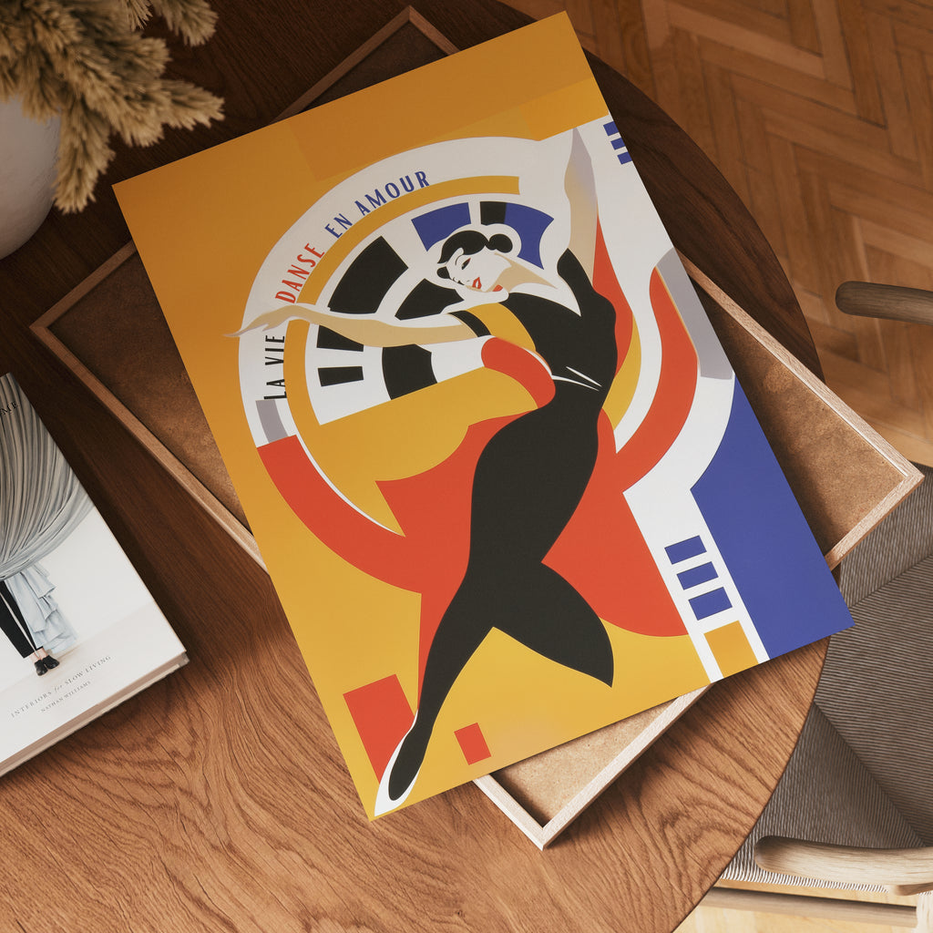 La Vie Danse En Amour Poster
