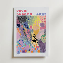 Yayoi Kusama Colorful Dots Poster