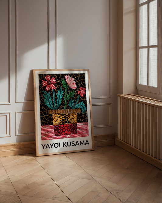 Yayoi Kusama Garden Rhythm Poster
