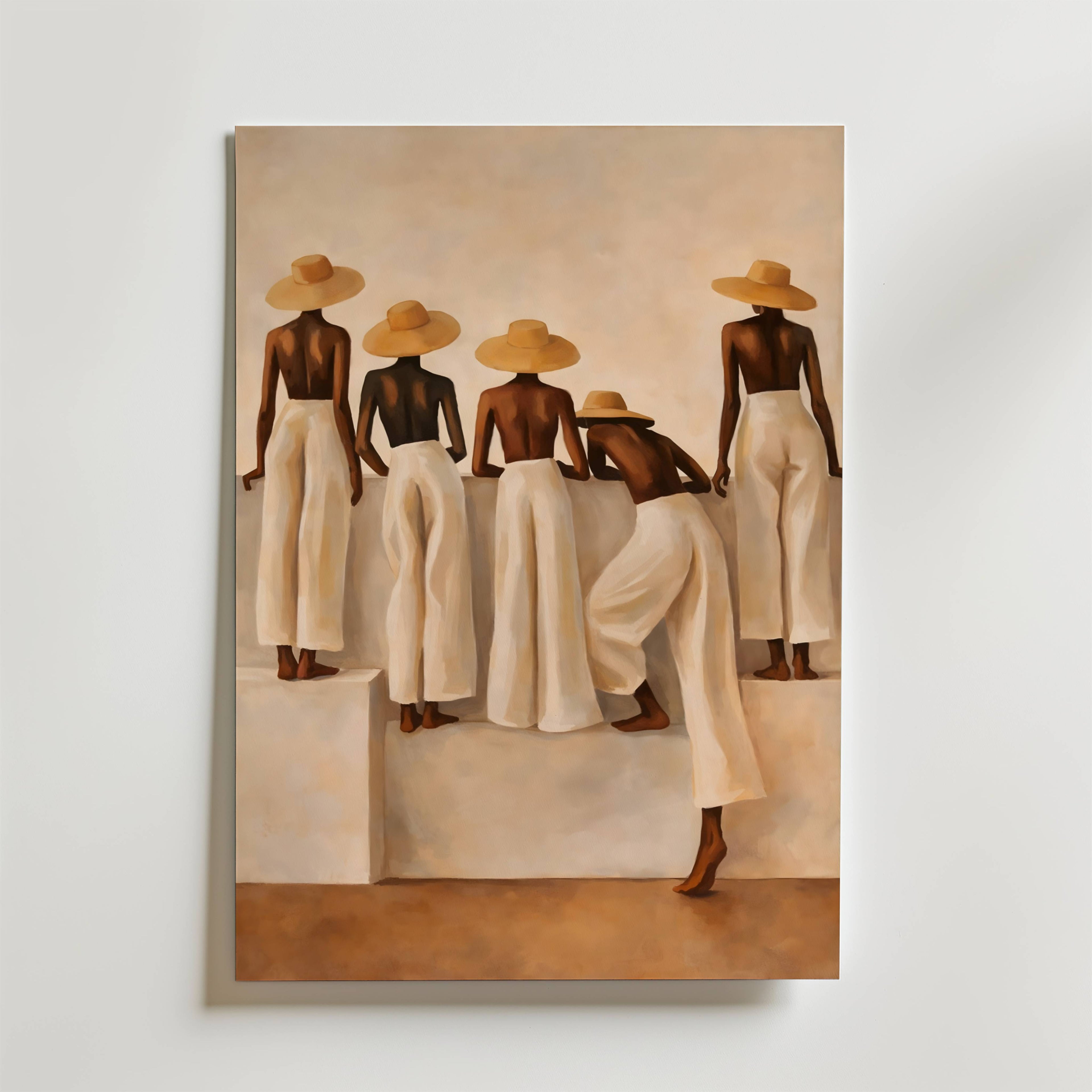 Sunlit Sisterhood Poster