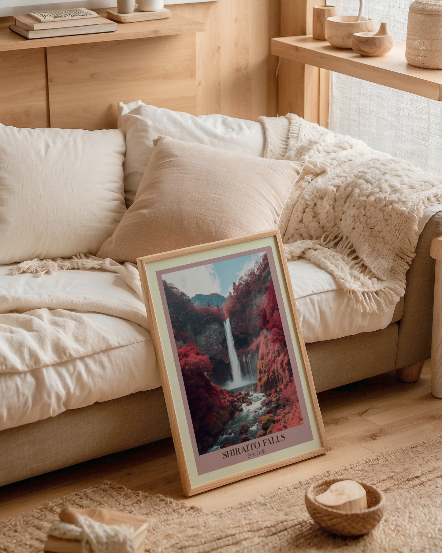 Shiraito Falls Poster