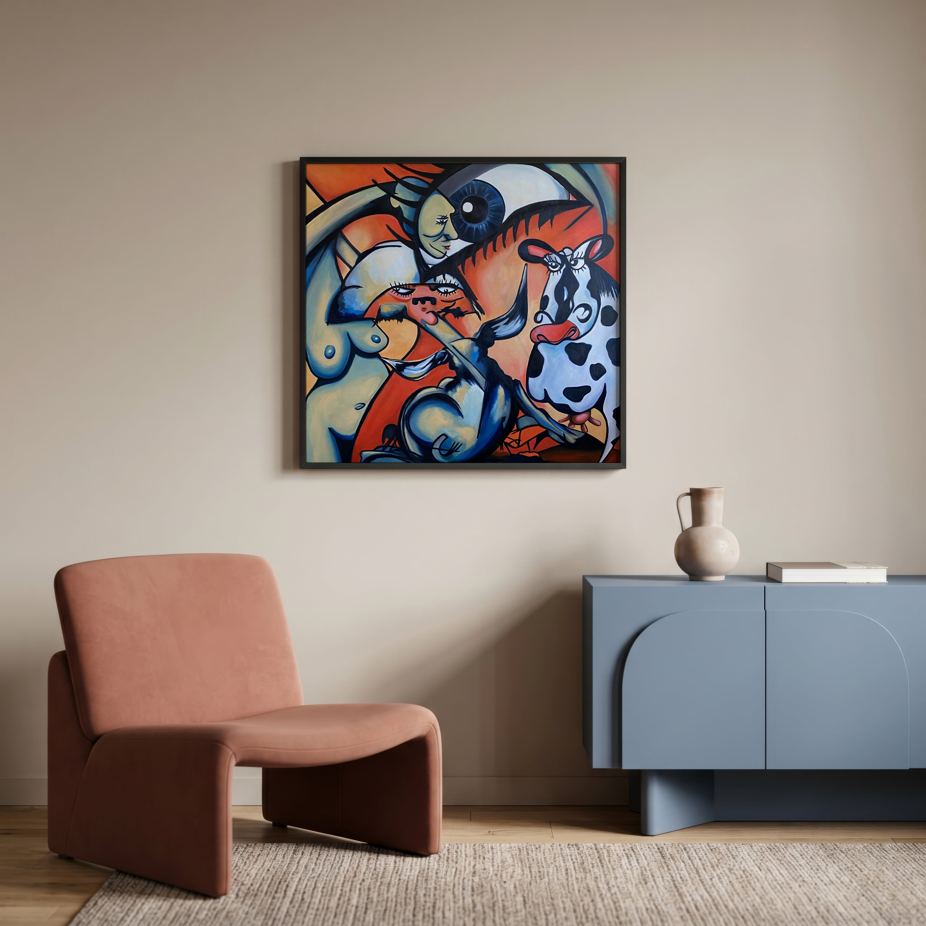 Bullseye - Tony Nilsson – poster väggdekoration inredning – Affischer hos Bozetto