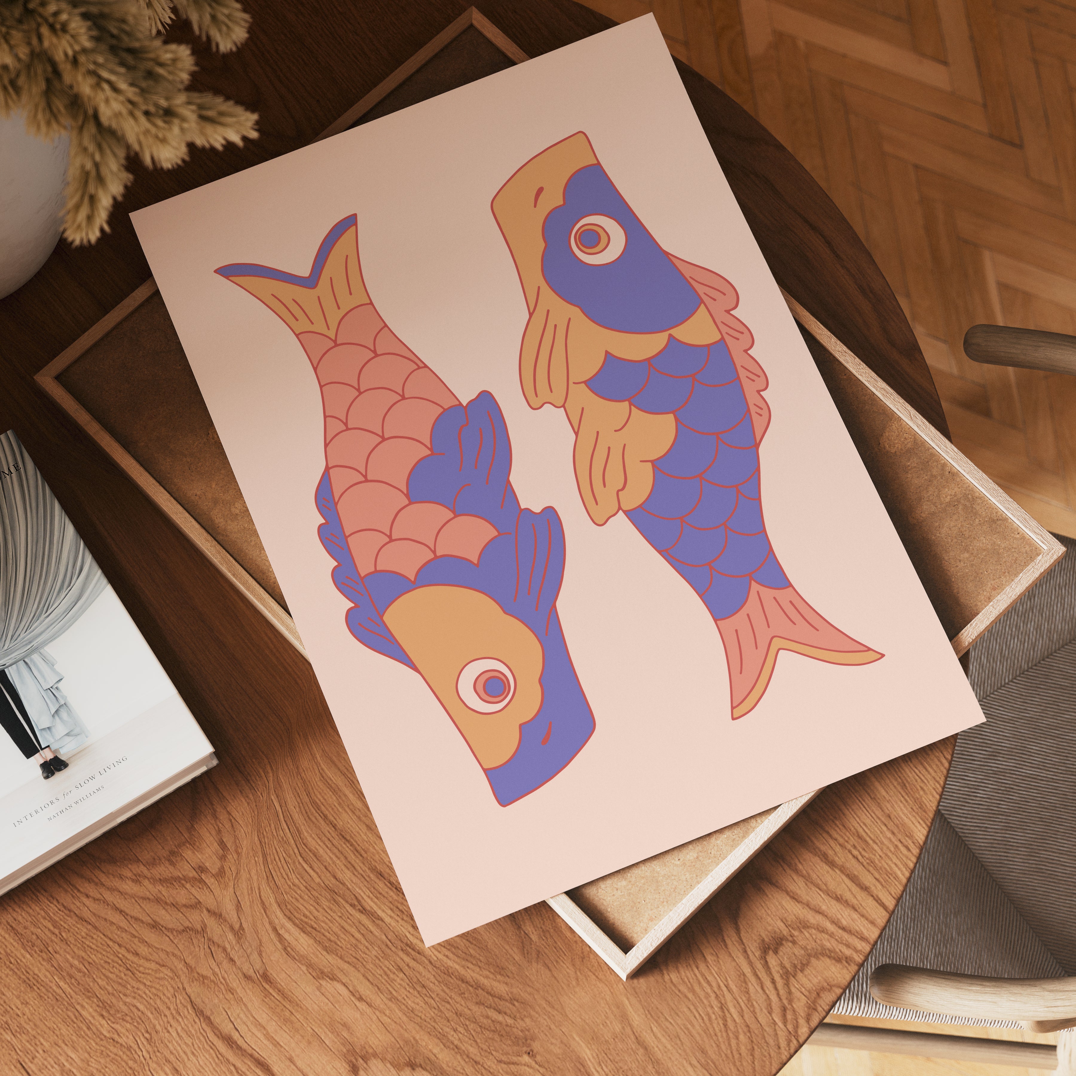 Koi Harmony Duo Poster