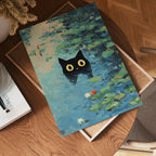 Waterlily Cat Poster