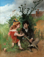 Carl Larsson Clair Obscur Poster