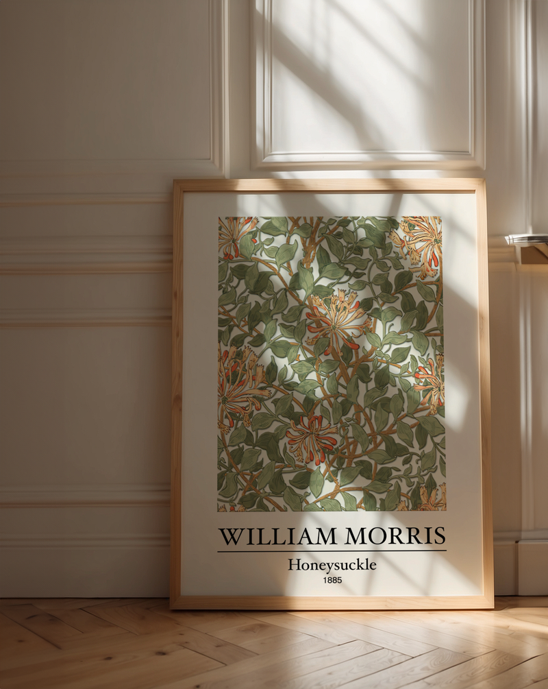 William Morris Honeysuckle Poster