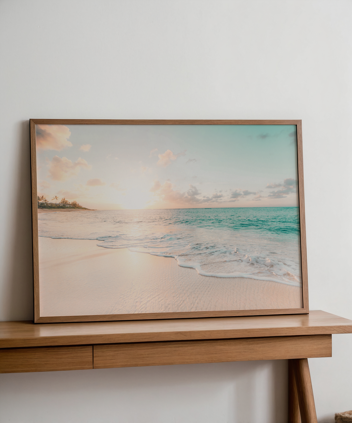 Soft Sunrise Shore Poster