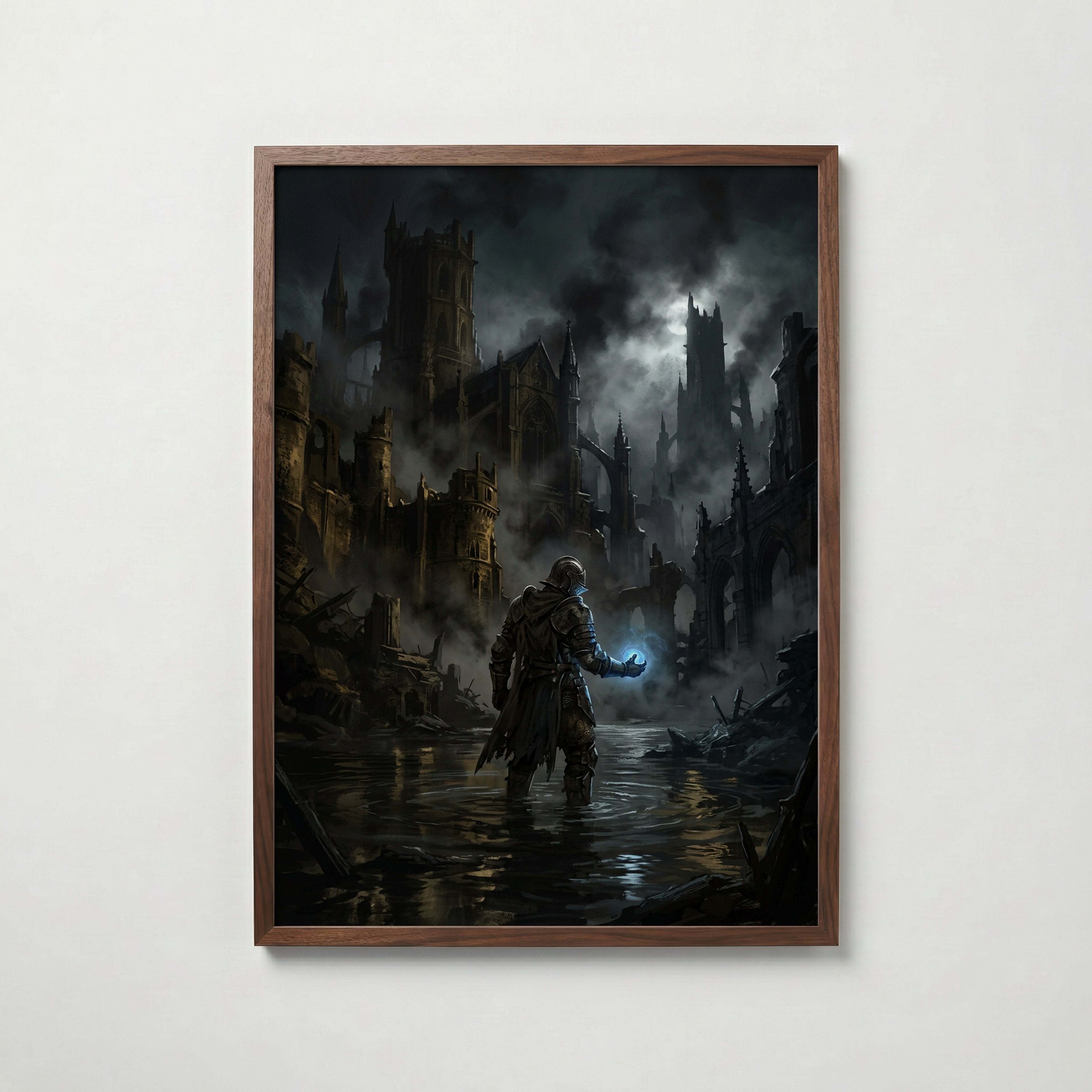 Ember Citadel Poster i vardagsrumsmiljö