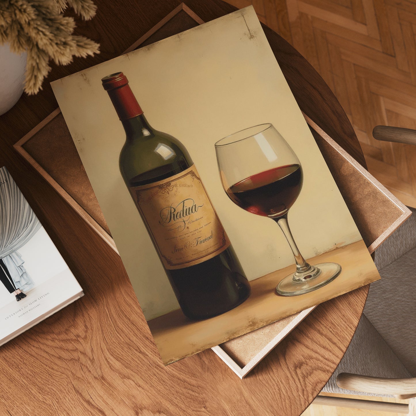 Classic Red Wine Poster