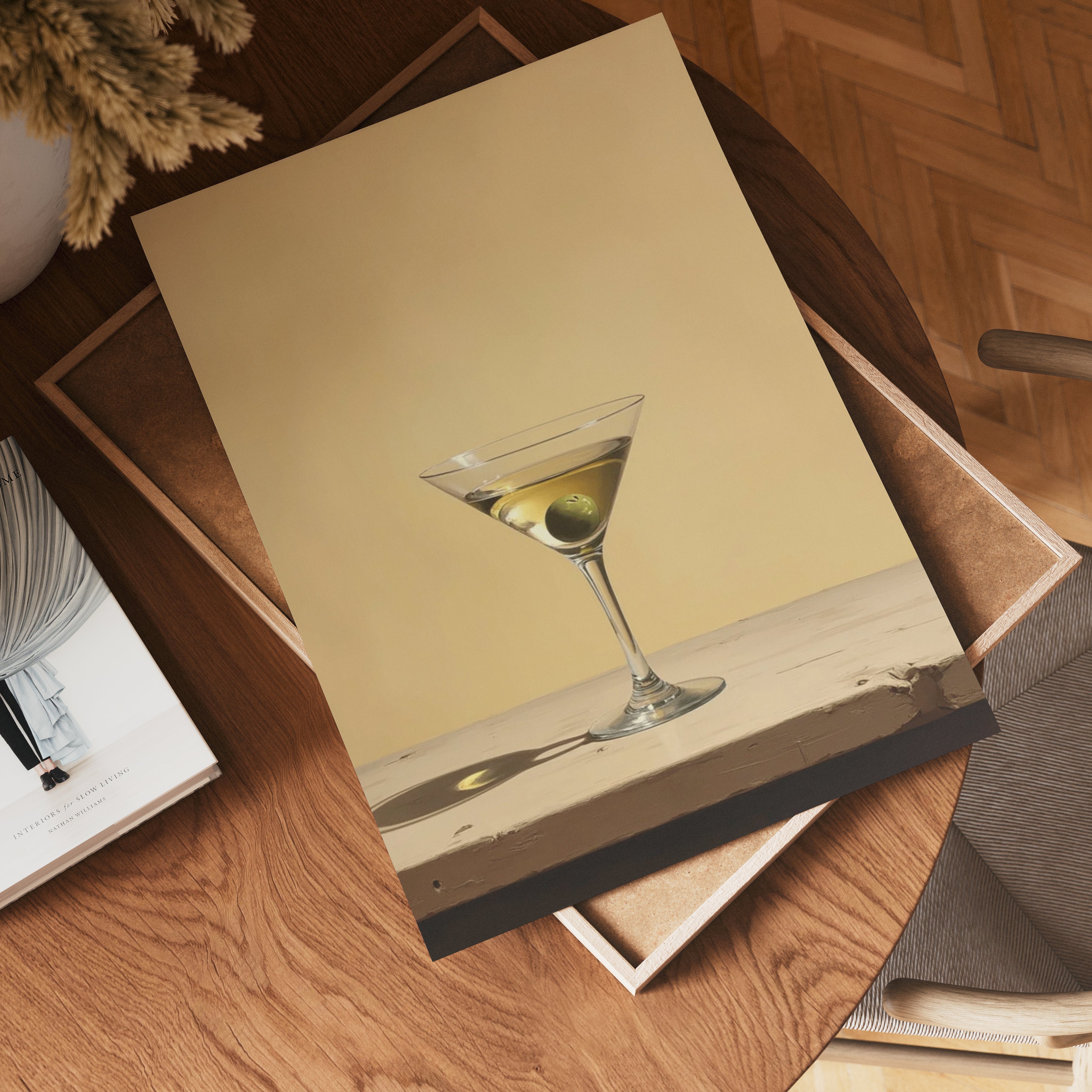 Classic Simple Martini Poster