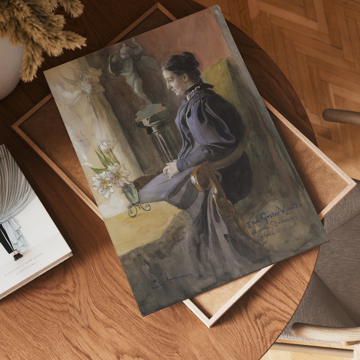 Carl Larsson Eva Upmark Poster