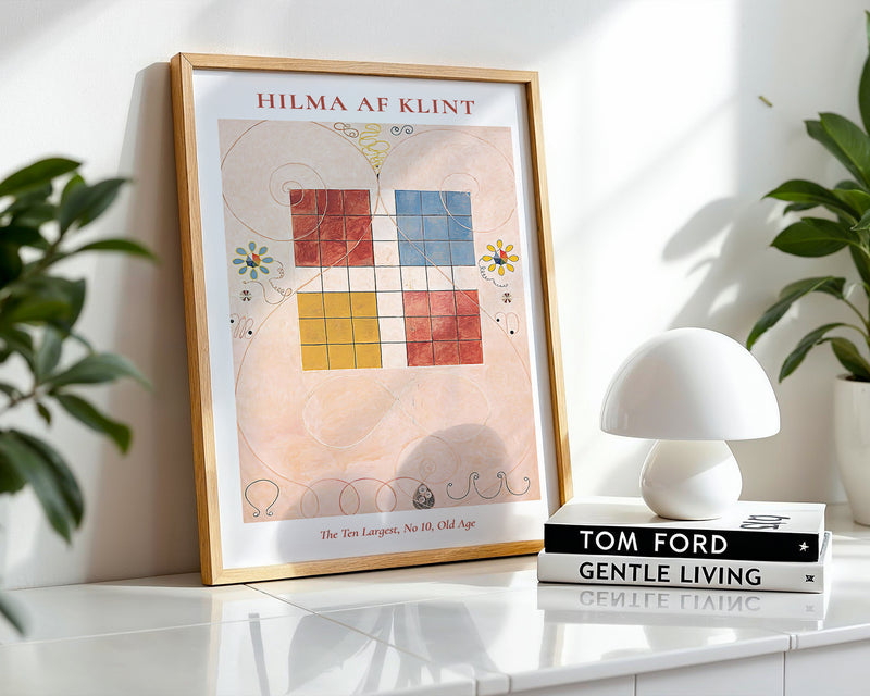 Hilma af Klint The Ten Largest No. 10 Old Age Poster