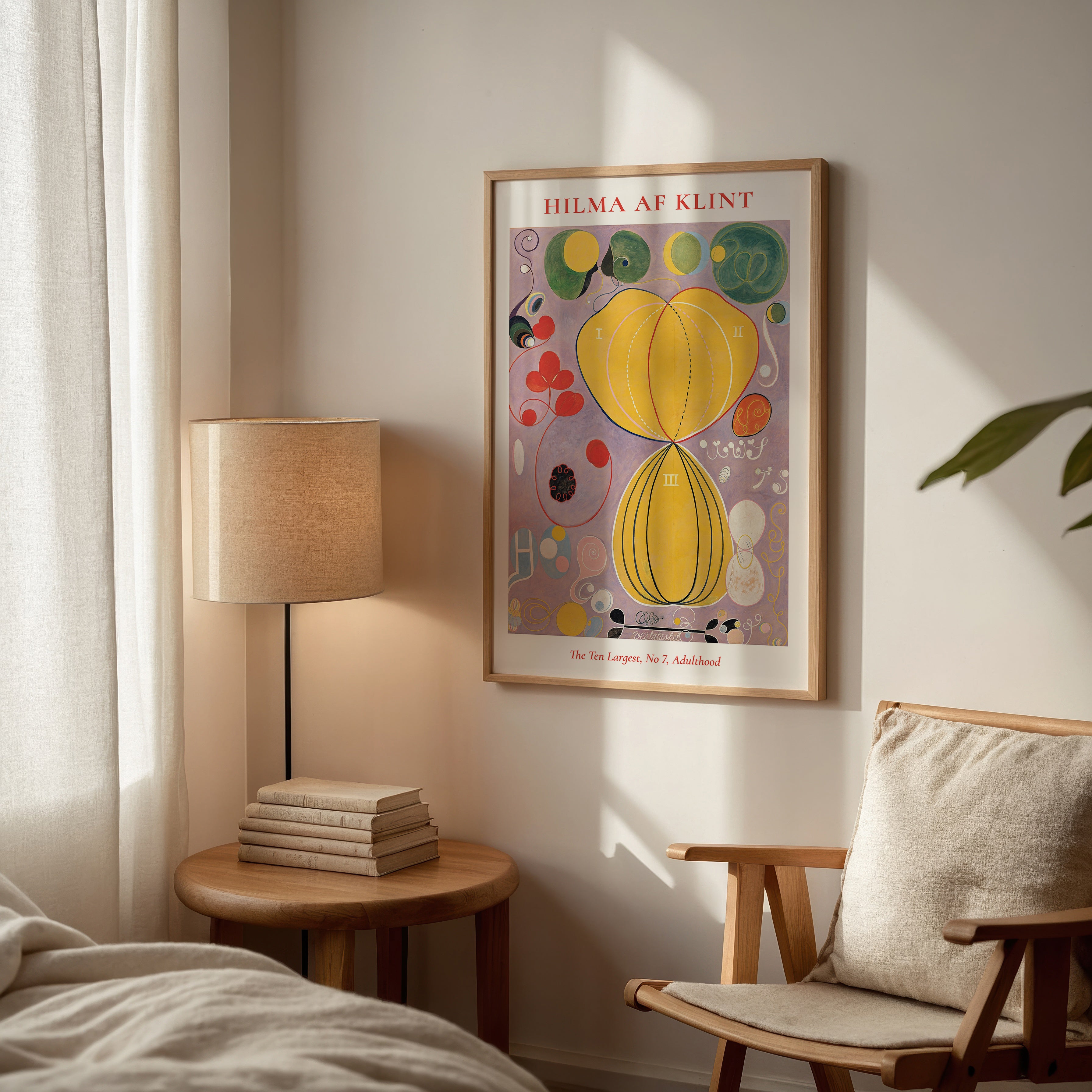 Hilma af Klint The Ten Largest No. 7 Adulthood Poster