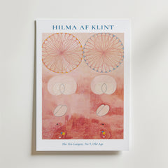 Hilma af Klint The Ten Largest No. 9 Old Age Poster