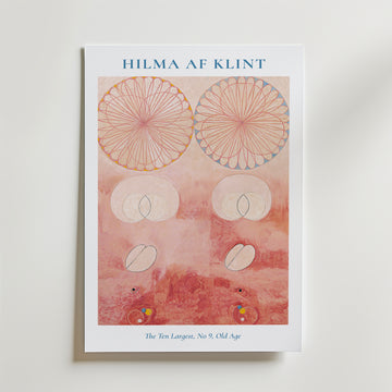 Hilma af Klint The Ten Largest No. 9 Old Age Poster