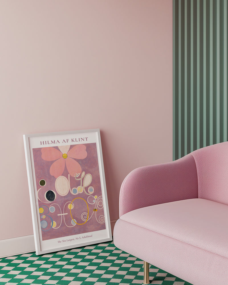 Hilma af Klint The Ten Largest No. 5 Adulthood Poster
