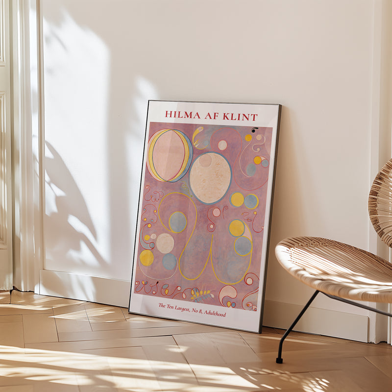 Hilma af Klint The Ten Largest No. 8 Adulthood Poster