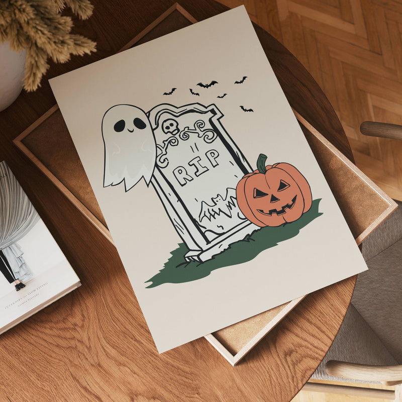 Graveyard Whispers Poster